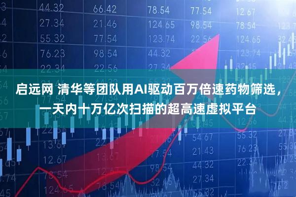 启远网 清华等团队用AI驱动百万倍速药物筛选，一天内十万亿次扫描的超高速虚拟平台